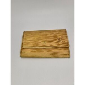 Louis‎ Vuitton Vintage 6 Key Holder Yellow Epi Leather MI0953